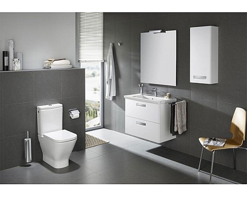 Тумба под раковину Roca The Gap 60 ZRU9302879 подвесная Белая глянцевая