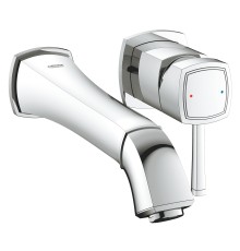 Смеситель однорычажный Grohe для раковины на 2 отверстия 19930000 234 мм