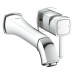 Смеситель однорычажный Grohe для раковины на 2 отверстия 234 мм