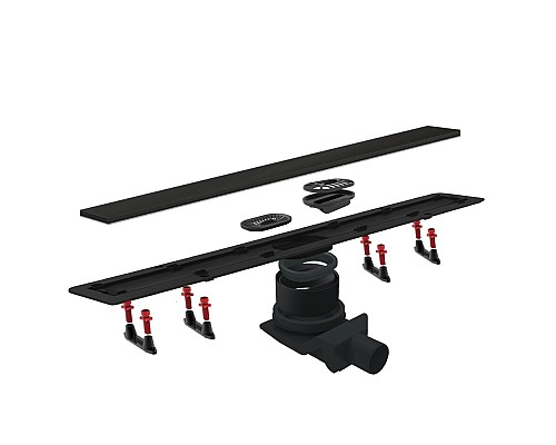 Душевой лоток Pestan Confluo Frameless Line 850 Black Matte 13701322