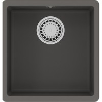 Кухонная мойка Lemark Sinara 400-U 9910065 Серый шелк