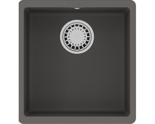Кухонная мойка Lemark Sinara 400-U 9910065 Серый шелк
