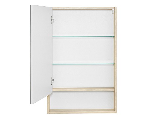 Зеркальный шкаф Aquaton Сканди 55 1A252102SDB20 Белый Дуб верона