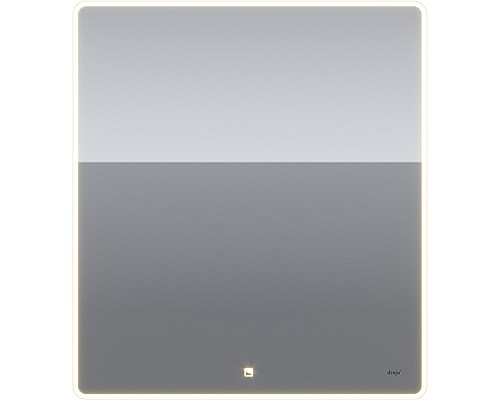 Зеркало Dreja Point 80 99.9029 с подсветкой Белый с сенсорным выключателем