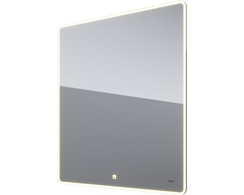 Зеркало Dreja Point 80 99.9029 с подсветкой Белый с сенсорным выключателем