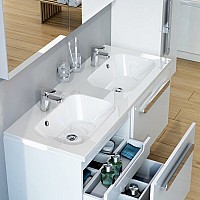 Умывальник двойной Ravak Chrome XJG01112000