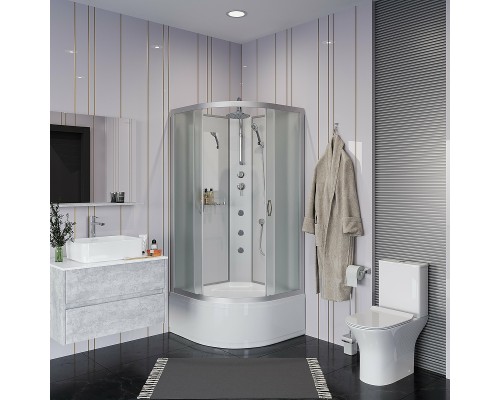 Душевая кабина Niagara Classic 80x80 NG-2307-14BKTG с гидромассажем