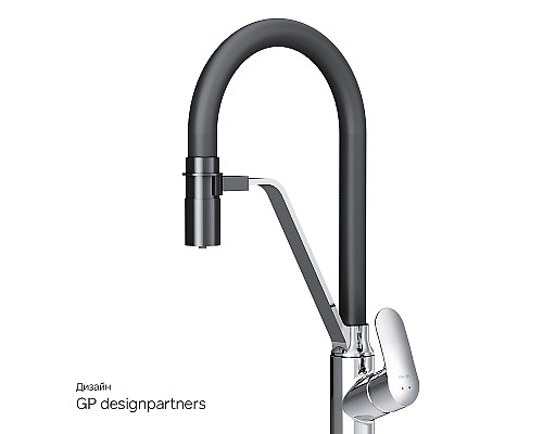 Смеситель для кухни AM.PM Like F8007802 Хром Черный