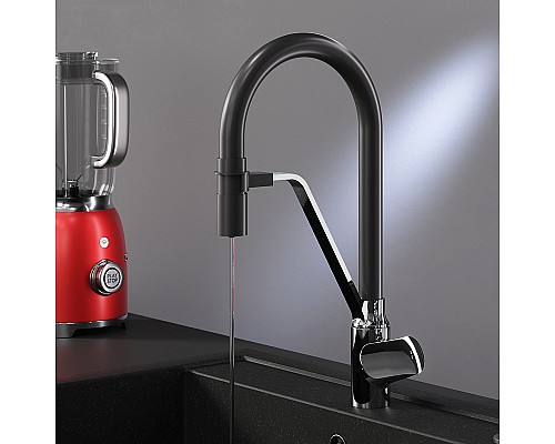 Смеситель для кухни AM.PM Like F8007802 Хром Черный