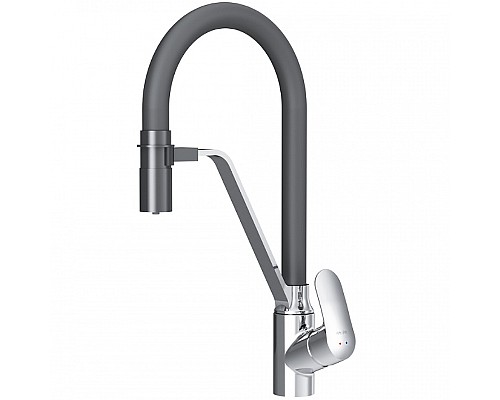 Смеситель для кухни AM.PM Like F8007802 Хром Черный