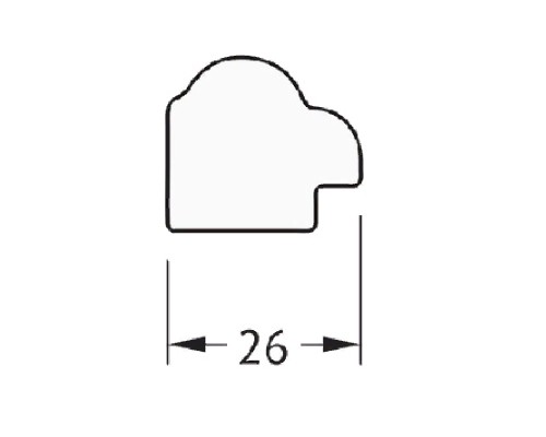 Зеркало Evoform Definite 68х68 Витая латунь
