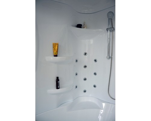 Душевой бокс Royal Bath ALP 170х100 с гидромассажем стекло матовое