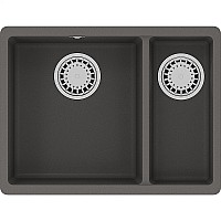 Кухонная мойка Lemark Sinara 550.2-U 9910083 Серый шелк