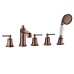 Смеситель для ванны душа Swedbe Terracotta ART