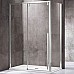 Душевой уголок Vincea Lugano 130х90 VSR-1L9013CL-1 профиль Хром стекло прозрачное