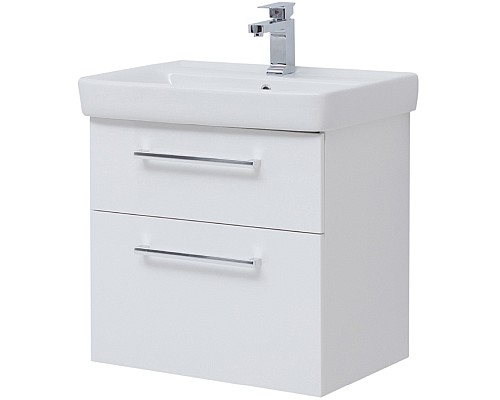 Тумба под раковину Dreja Q Max 70 77.0005W подвесная Белый глянец