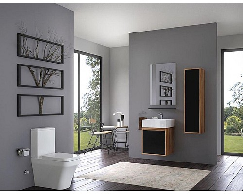 Унитаз биде Creavit Solo SO361-00CB00E-0000 Белый без бачка и сиденья