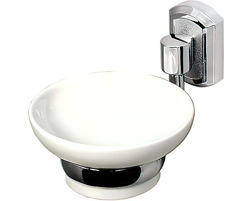 Мыльница WasserKRAFT K-24129 Хром Белая