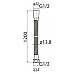 Душевой шланг Cezares CZR-C-FMDC2-120-02 Бронза