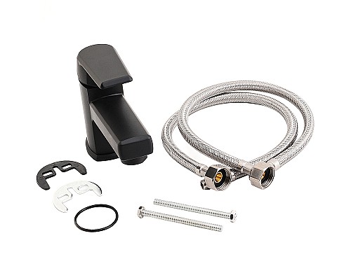 Смеситель для раковины Orange OneLife P02-021b Черный