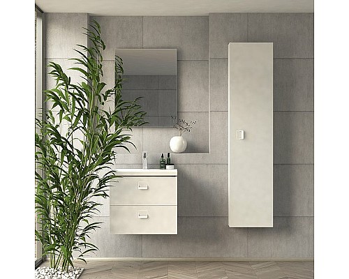 Шкаф пенал Ravak Comfort 35 X000001383 подвесной Белый глянец