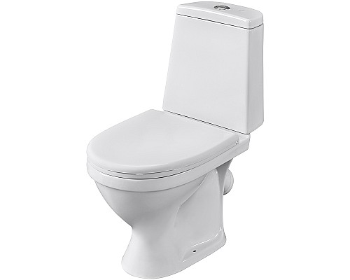 Унитаз компакт Santeri Прайм 1.P206.3.S00.00B.F комфорт с бачком и сиденьем