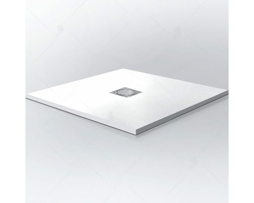 Душевой поддон из искусственного камня RGW Stone Tray ST-W 100х100 16152010-01 Белый
