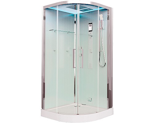 Душевая кабина Timo Premium 100x100 H-517 с баней с гидромассажем