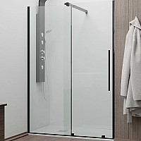 Душевая дверь RGW Tornado TO-18 B 100 41071810-14 профиль Черный стекло прозрачное