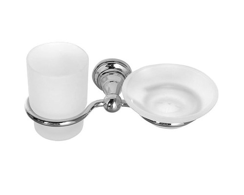 Стакан и мыльница Sapho Diamond 1317-04 Хром