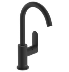 Смеситель для раковины Hansgrohe Rebris S Черный матовый
