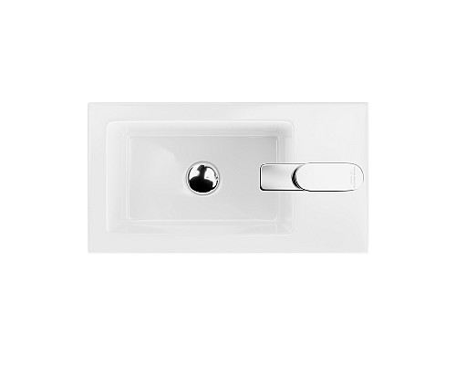 Раковина Kerama Marazzi LATO встраиваемая сверху 50, белая глянцевая