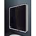 Зеркальный шкаф Art&Max Verona AM-Ver-800-800-2D-L-DS-F с подсветкой с сенсорным выключателем Белый