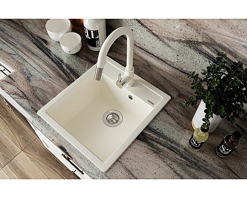 Кухонная мойка Florentina Липси-460 20.280.B0460.104 Бежевая