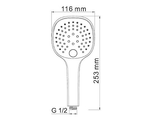 Душевая система WasserKRAFT Exter A16040 Светлая бронза