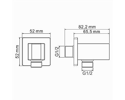 Душевая система WasserKRAFT Exter A16040 Светлая бронза