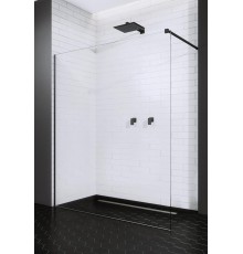 Душевое ограждение Modo X II Black 100 1000x2000 Black прозрачное 10 mm