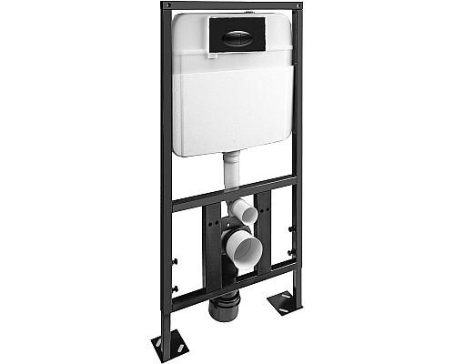 Инсталляция SantiLine SL-03 с Черной матовой клавишей смыва