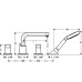 Смеситель Hansgrohe Metris S хром