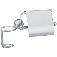 Бумагодержатель закрытый с держателем освежителя воздуха Veragio Gialetta хром