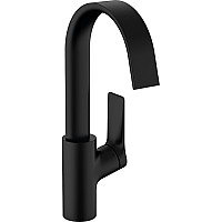 Смеситель для раковины Hansgrohe Vivenis 75030670 Черный матовый
