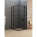Душевое ограждение NEW TRENDY NEW SOLEO BLACK 90x90x195 (черный)