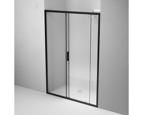 Душевая дверь AM.PM Gem 140 W90G-140-1-195BM Черный матовый -