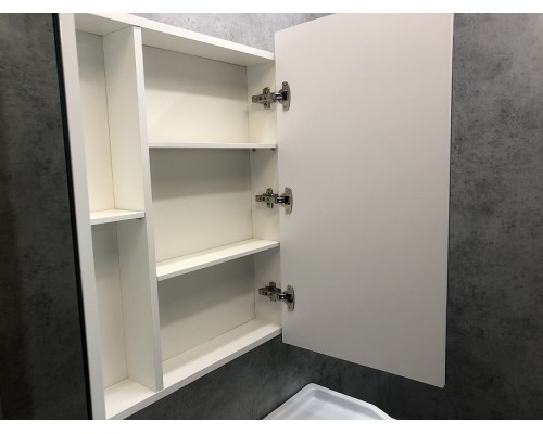 Зеркальный шкаф Comforty Палини 100 00004147994 Белый глянец