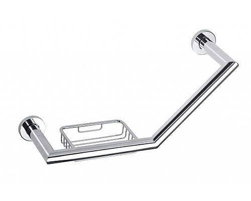 Поручень изогнутый с мыльницей Bemeta 104307631