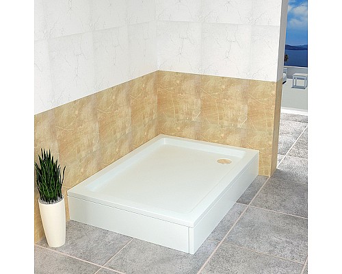 Акриловый поддон для душа RGW Acrylic Style 100x80 16180280-11 Белый