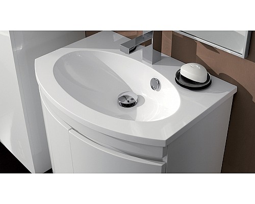 Раковина De Aqua Токката 60 New WT 030 НФ-00008062 Белая Раковина De Aqua Токката 60 New WT 030 НФ-00008062 Белая