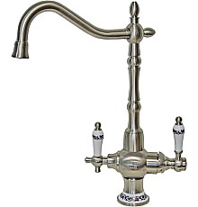 Смеситель для кухонной мойки ZORG Sanitary ZR 336 YF-50 NICKEL