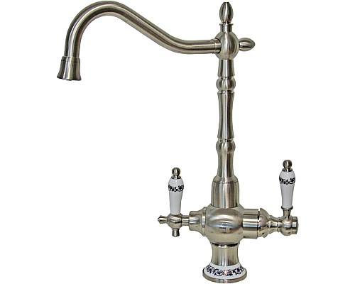 Смеситель для кухонной мойки ZORG Sanitary ZR 336 YF-50 NICKEL