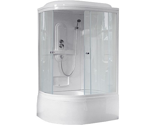 Душевая кабина Royal Bath BK 120х80 RB8120BK1-T-R без гидромассажа